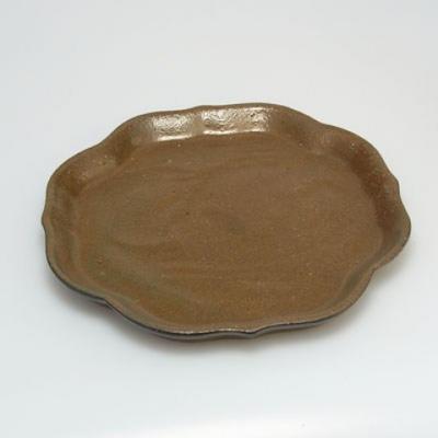 Bonsai bowl tray H06 - bowl 14,5 x 14,5 x 4,5, tray 13,5 x 13,5 x 1,5 cm - 3