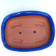 Bonsai bowl tray H10 - bowl 37 x 27 x 10 cm, tray 34 x 23 x 2 cm, blue - bowl 37 x 27 x 10 cm, tray 34 x 23 x 2 cm - 3/3
