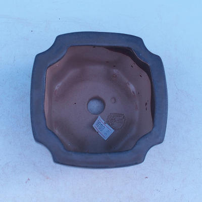 Ceramic bonsai bowl - cascade, black matt - 3