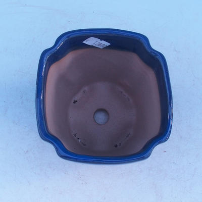Ceramic bonsai bowl - cascade, blue - 3
