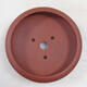 Bonsai bowl 11 x 11 x 3.5 cm, brick color - 3/3