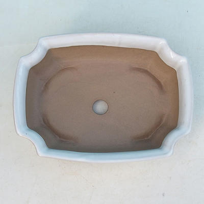 Ceramic bonsai bowl H 03 - 16,5 x 11,5 x 5 cm, white - 16.5 x 11.5 x 5 cm - 3
