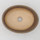 Bonsai bowl, tray H04 - bowl 10 x 7,5 x 3,5 cm, tray 10 x 7,5 x 1 cm - 3/4