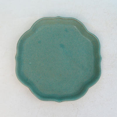 Bonsai bowl tray H06 - bowl 14,5 x 14,5 x 4,5, tray 13,5 x 13,5 x 1,5 cm, blue - bowl 14,5 x 14,5 x 4,5, tray 13,5 x 13,5 x 1,5 cm - 3