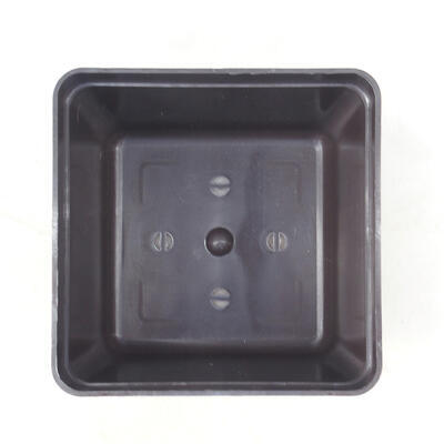 Bonsai bowl plastic YMDR-2 brown - 13 x 13 x 9 cm - 3