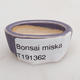 Mini bonsai bowl 4 x 2,5 x 2 cm, color violet - 4/4
