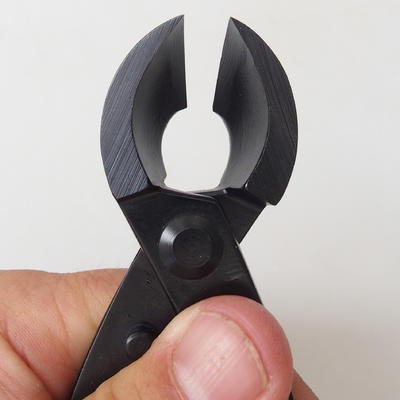 Concave pliers half round 205 mm - carbon - 4