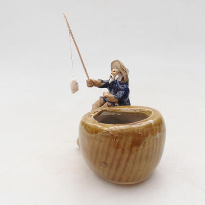 Ceramic figurine - Fisherman F17 - 4