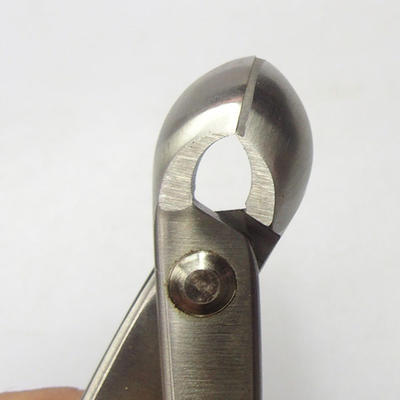 Pliers stainless steel half round 18 cm - 5